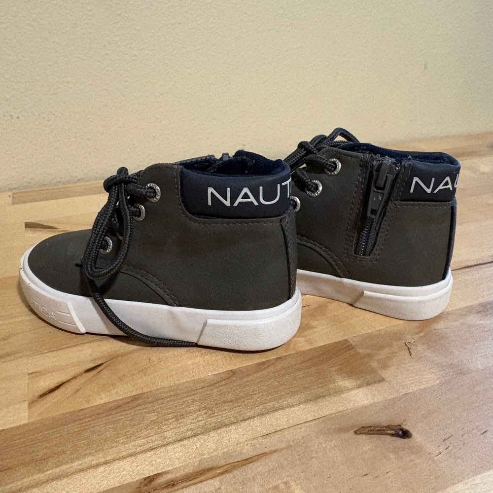 Nautica Toddler Boy High-Top Sneakers - Gray - Picture 4 of 4